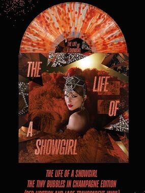 NEW SEALED Taylor Swift Life Of A Showgirl Tiny Bubbles Lipstick & Lace Vinyl